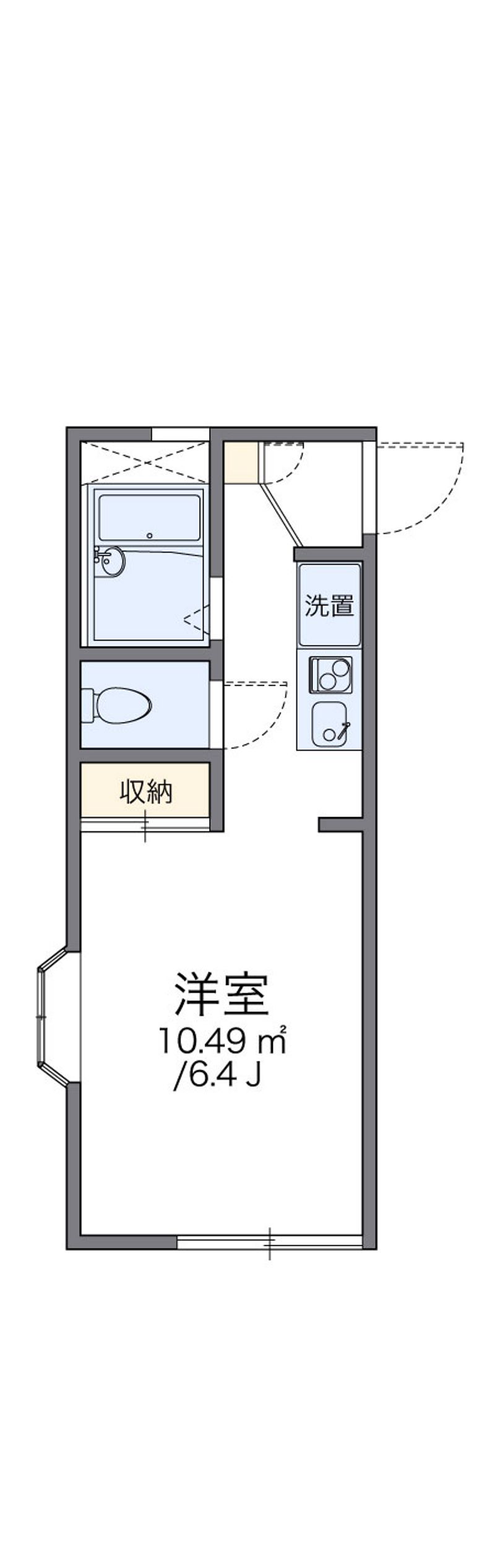 レオパレスカサ　エスペランサ 間取り