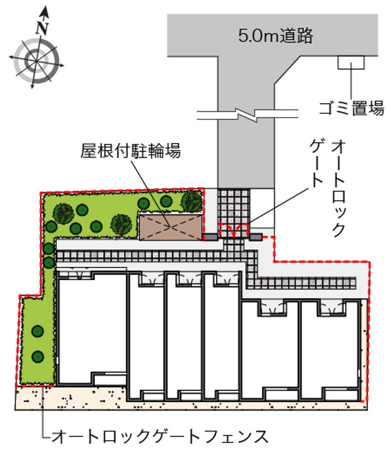レオネクストグランツ藤２４ 配置図