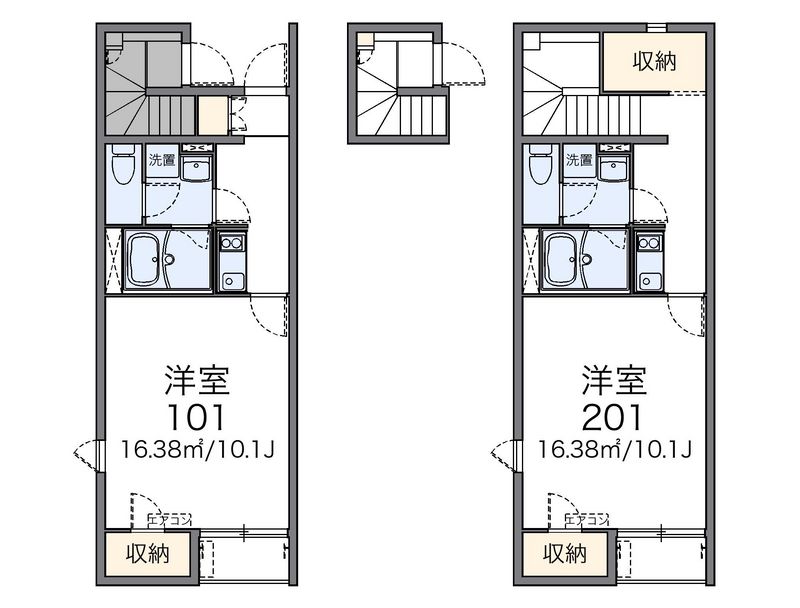 レオネクスト桜弐番館 間取図