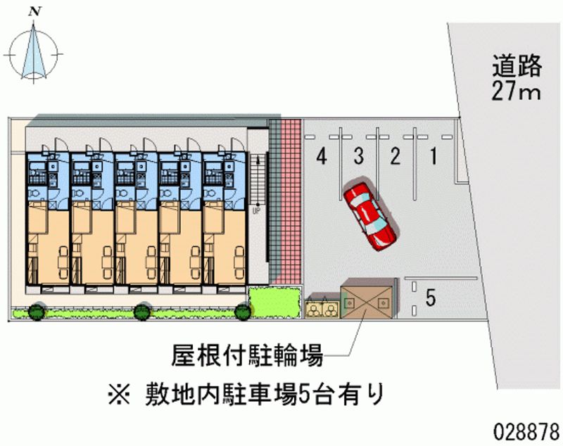 レオパレスユーカリ 月極駐車場