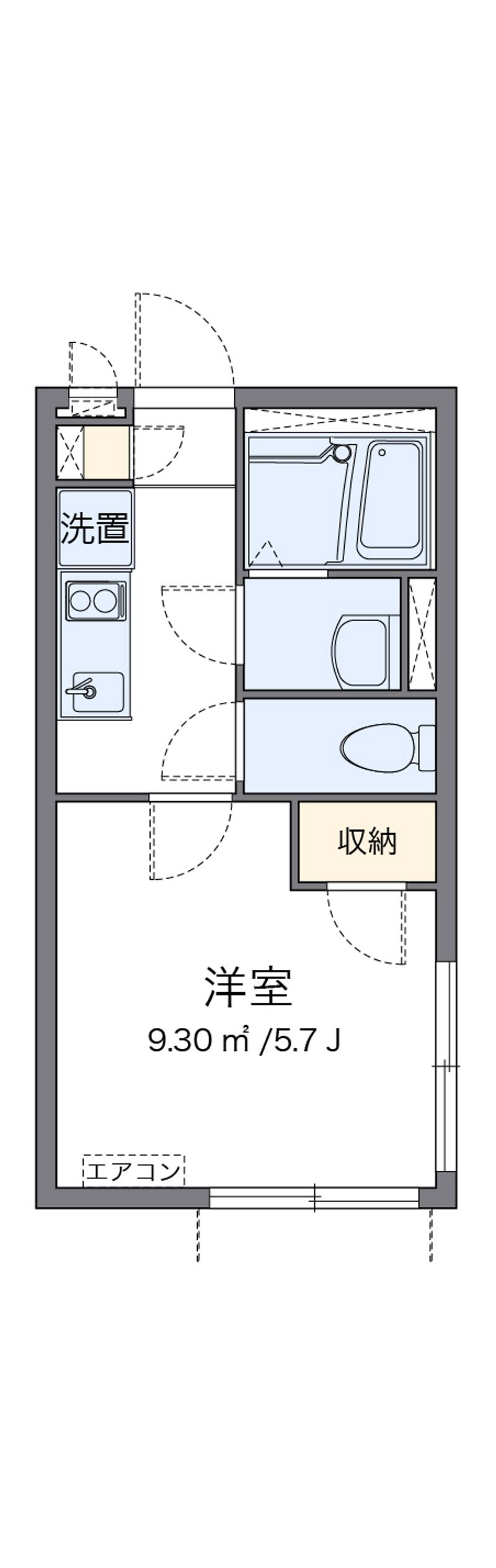 クレイノクレーメンス上連雀 間取図