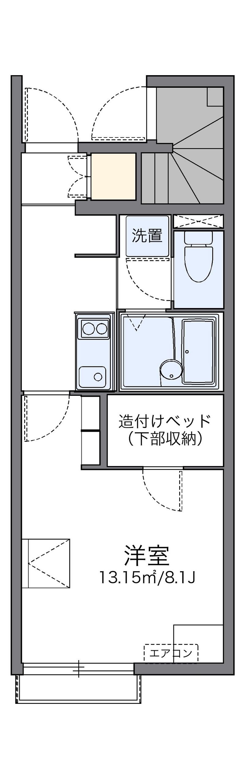 レオネクスト向山 間取図
