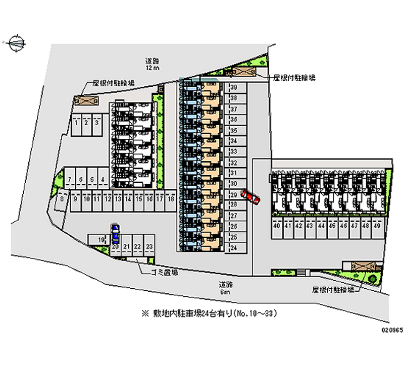 20965 Monthly parking lot