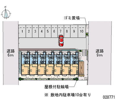 28771 Monthly parking lot