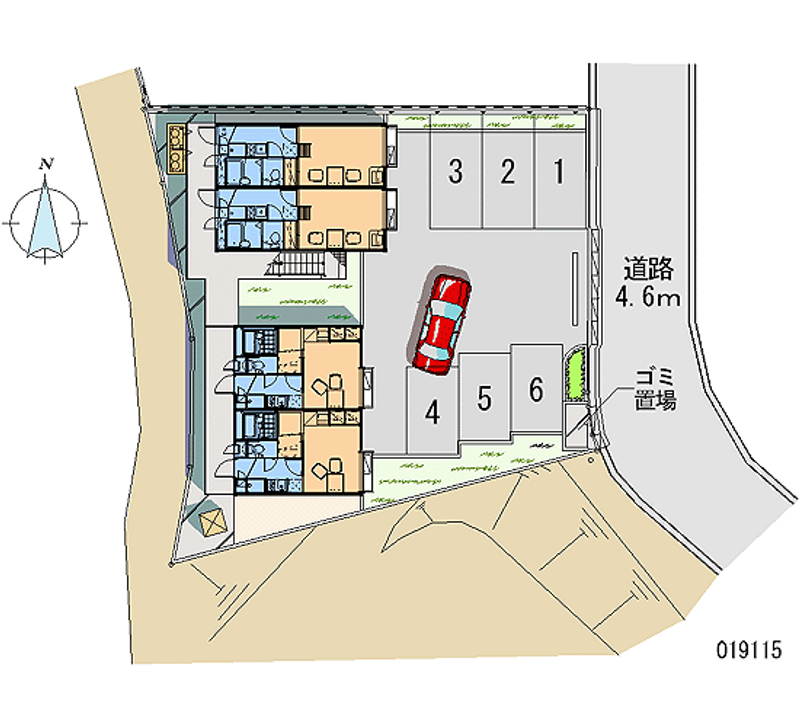 19115 Monthly parking lot