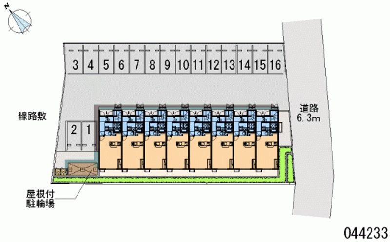 44233 Monthly parking lot