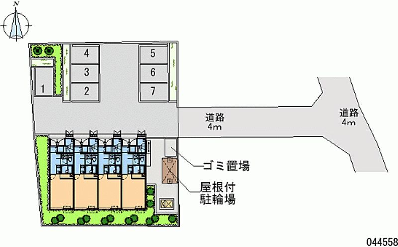 44558月租停车场