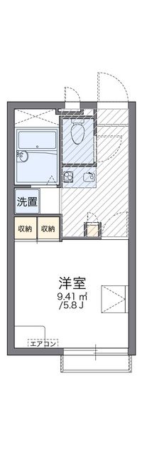 レオパレス宮ノ前 間取り図