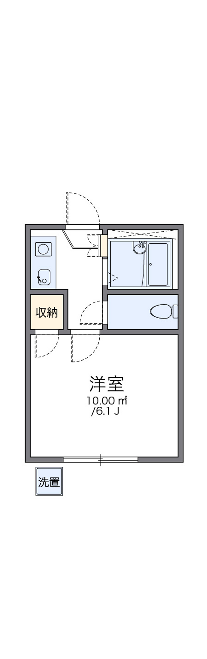 leopalace Asou Floor plan