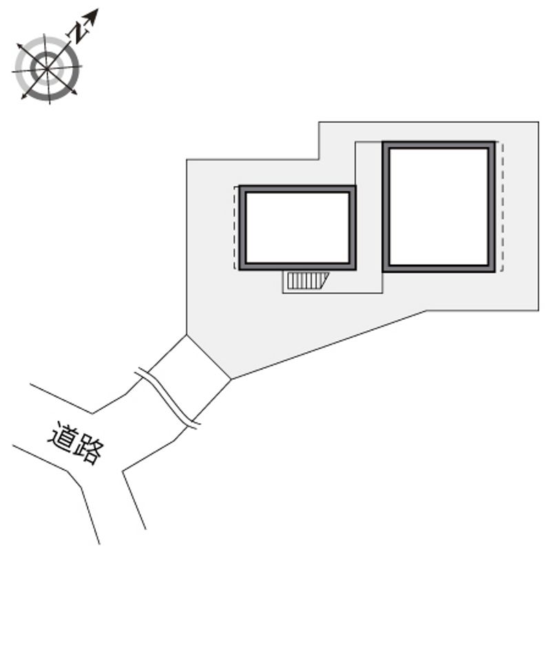 レオパレスＭ　Ｂ　Ｍ 配置図