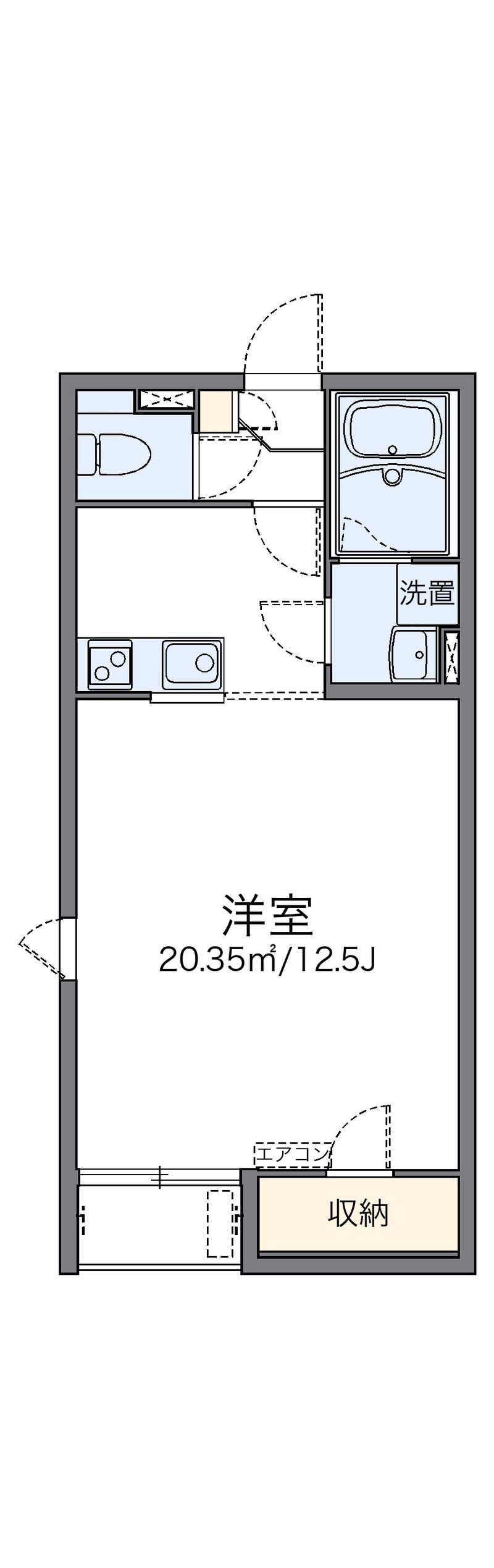 レオネクストパーチ 間取図