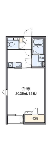 レオネクストパーチ 間取り図