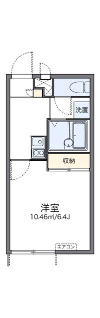 レオパレス安里 間取り図