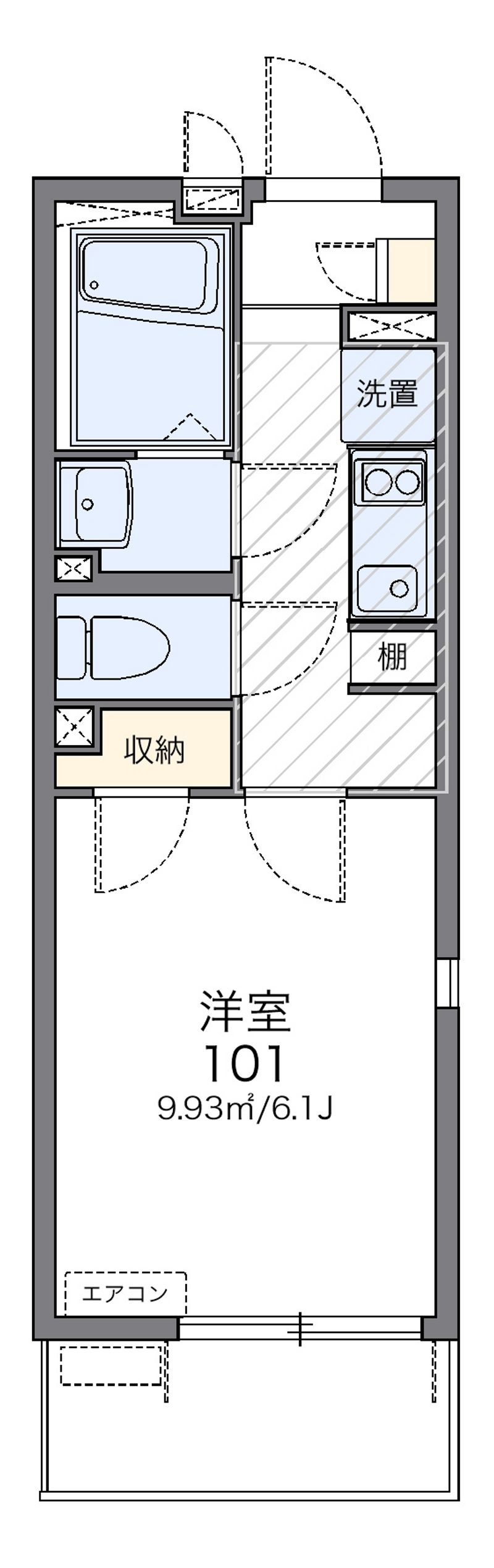 レオネクスト川口芝公園 間取図