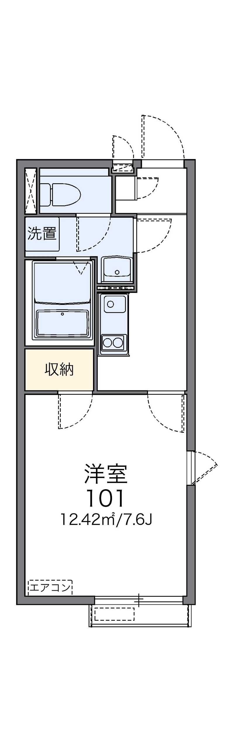 LEONEXT Yoshinoya Floor plan
