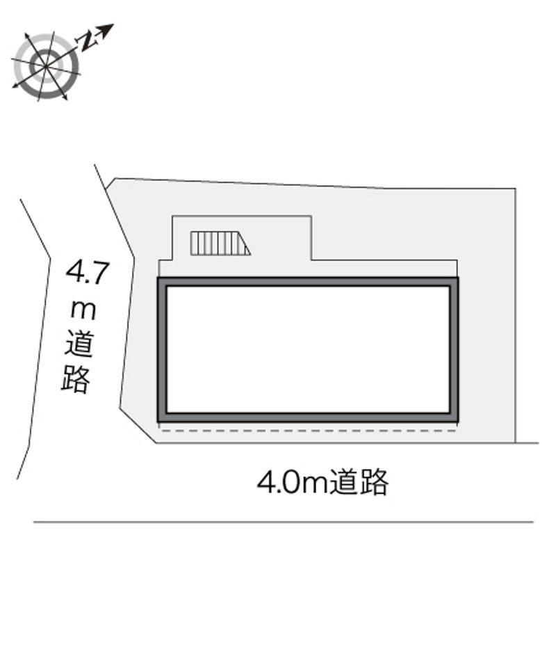 レオパレスメルスィーコリンヌ 配置図