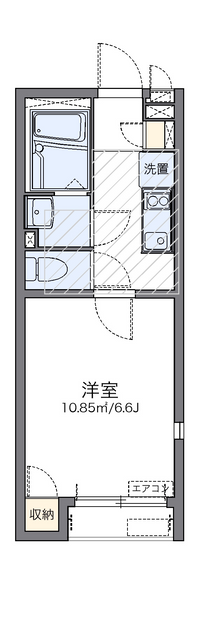 レオネクストルーチェⅡ 間取り図