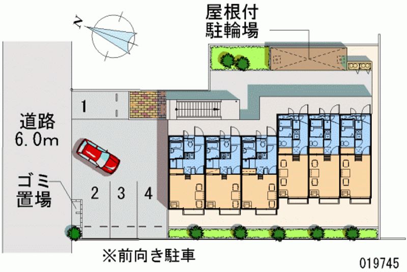 レオパレス今井 月極駐車場