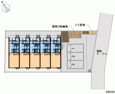 46444 Monthly parking lot