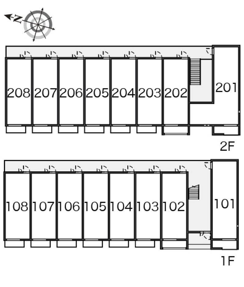ミランダソレーユ 間取配置図