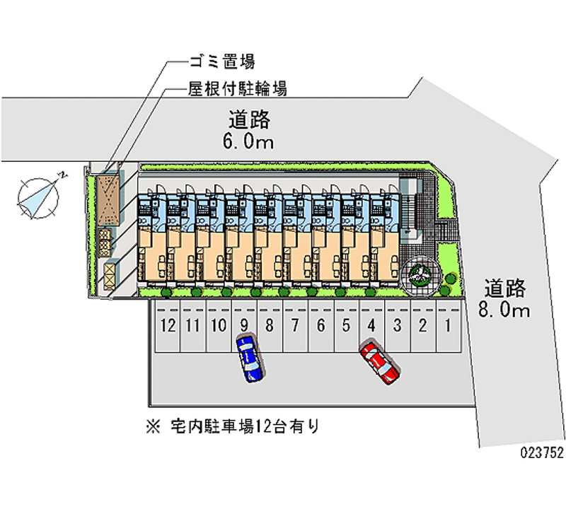 23752 bãi đậu xe hàng tháng