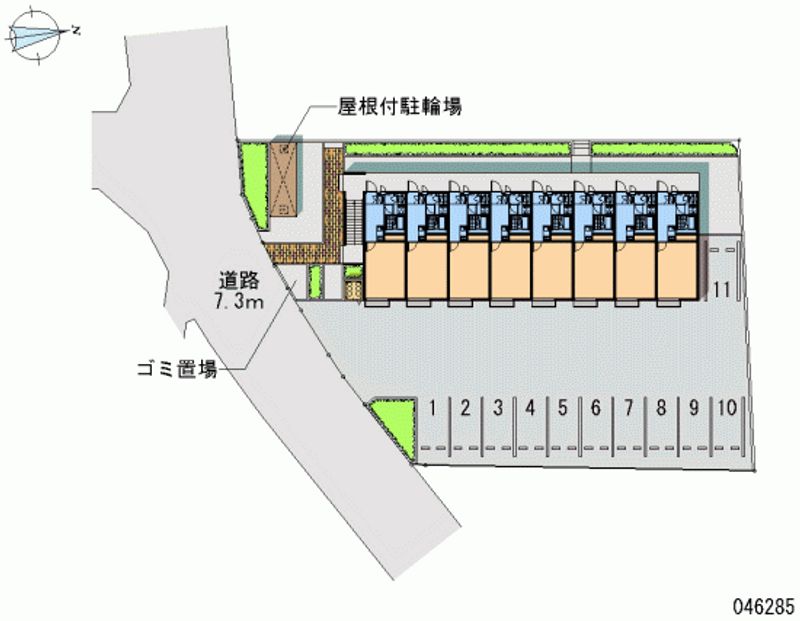 レオネクストとの 区画図