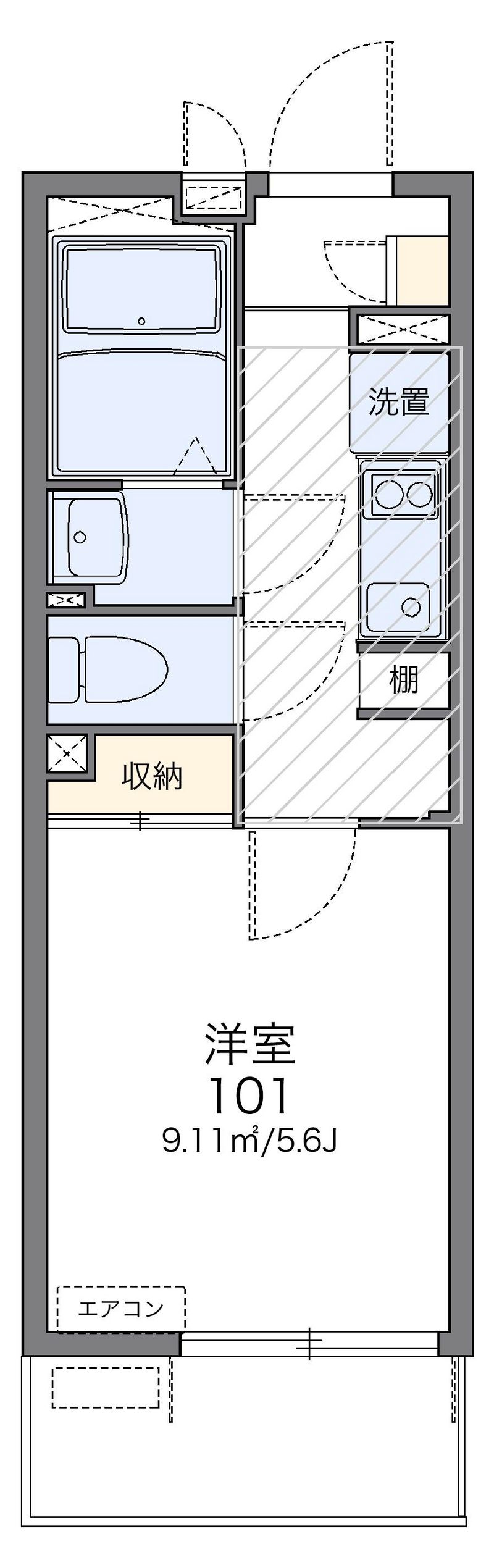 レオネクストボンヌマール 間取図