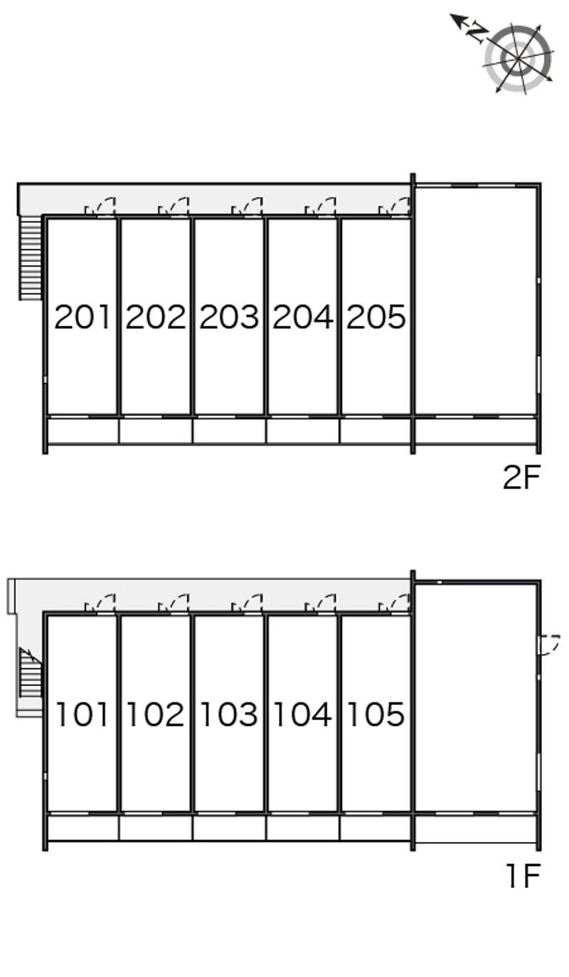 クレイノメゾンルミナス久原 間取配置図