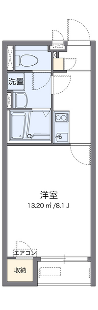 クレイノＹ５２ 間取り図