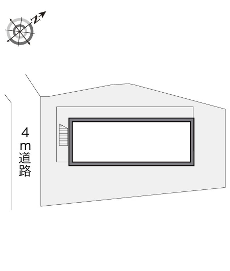レオパレス宮崎 配置図