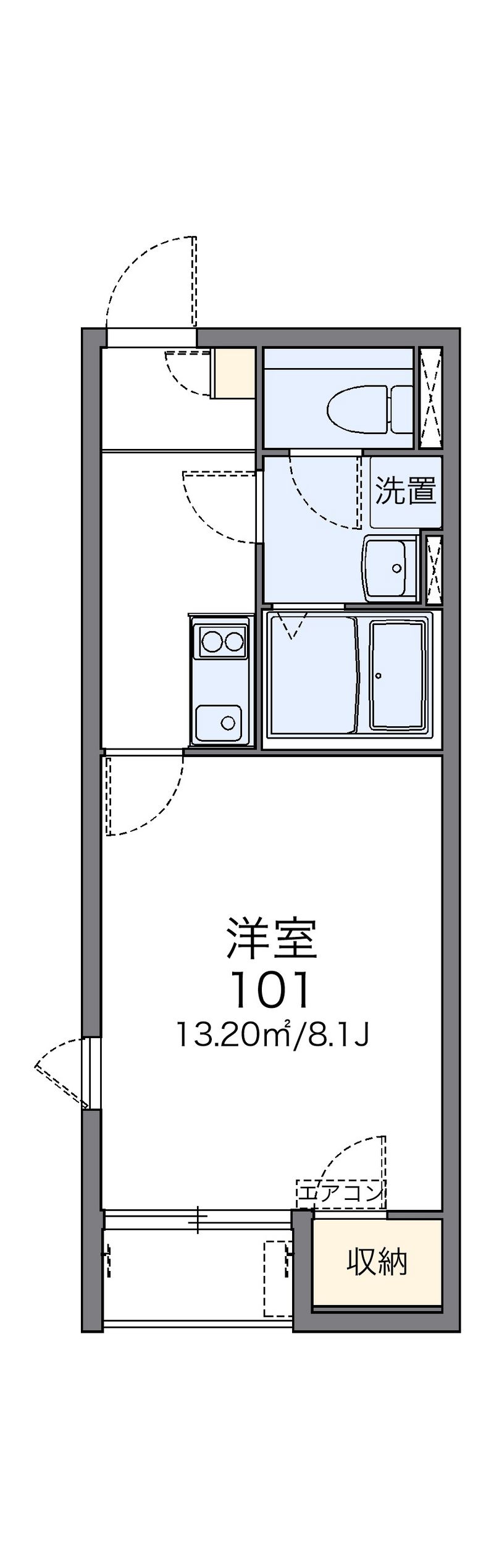 レオネクストメゾンエトワール 間取図