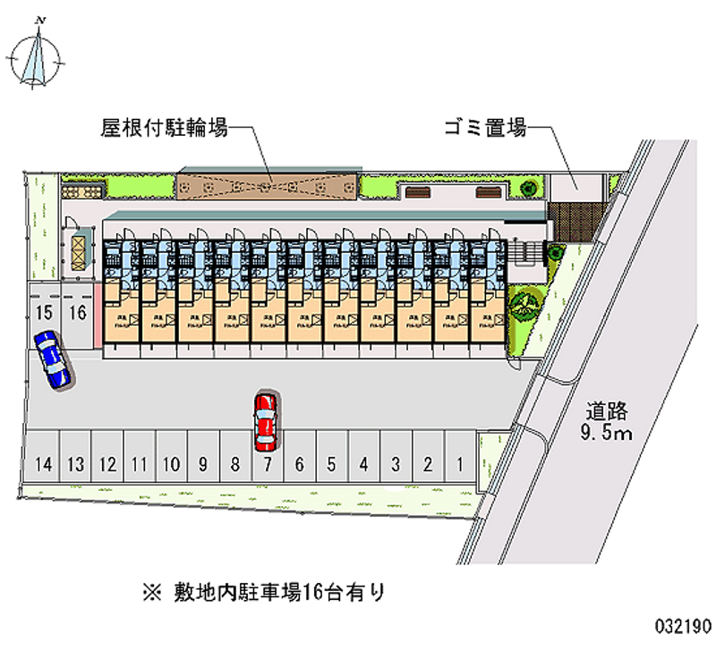 32190 Monthly parking lot