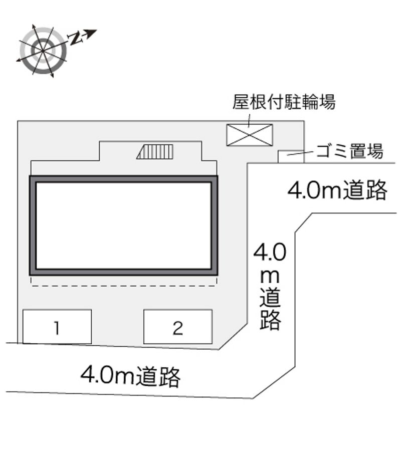 レオパレス和友 配置図