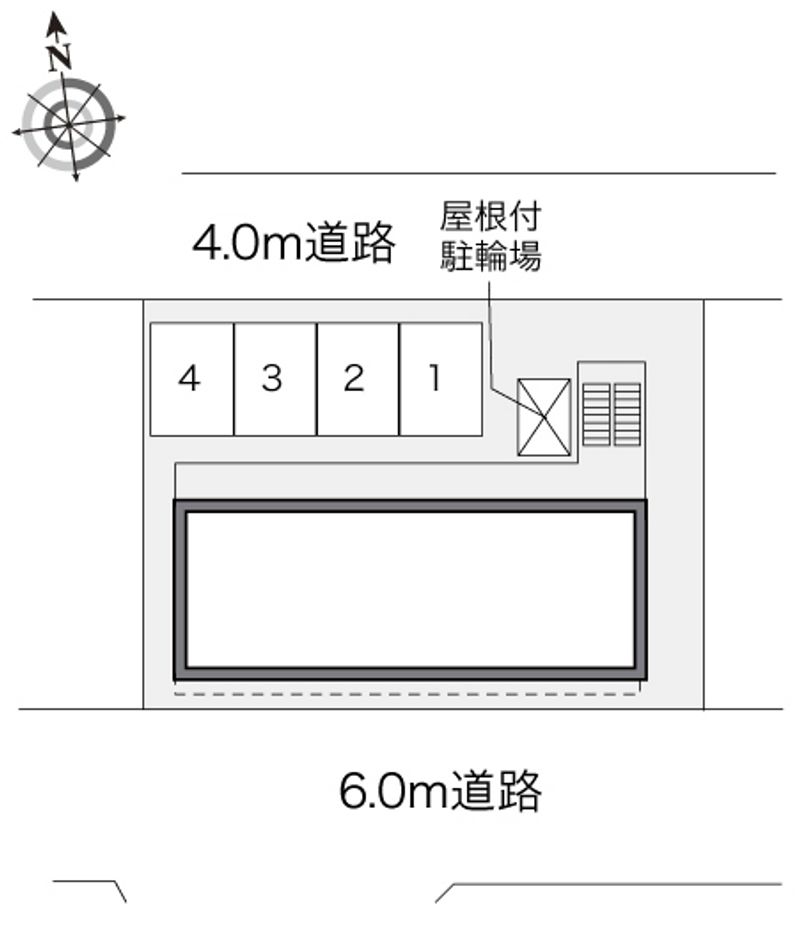 レオパレスＰａｒｋｓｉｄｅ橘 配置図