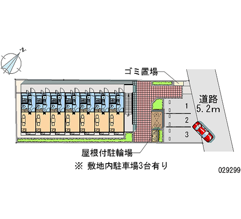 レオパレス凛 区画図