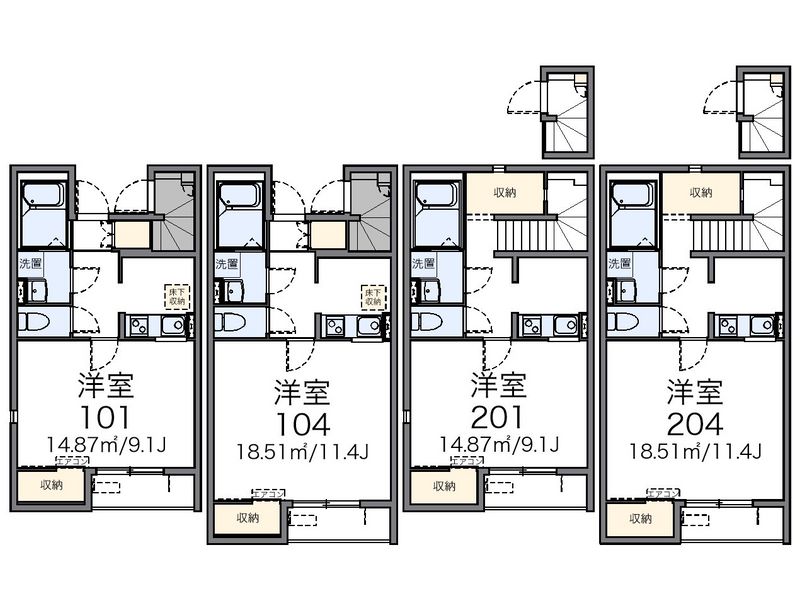 レオネクストソラーナ 間取図