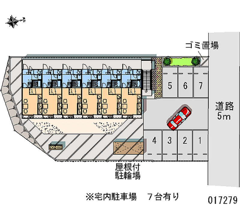 17279月租停車場