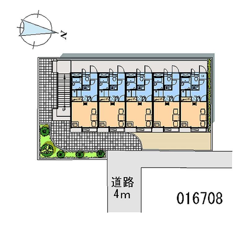レオパレス不動 区画図
