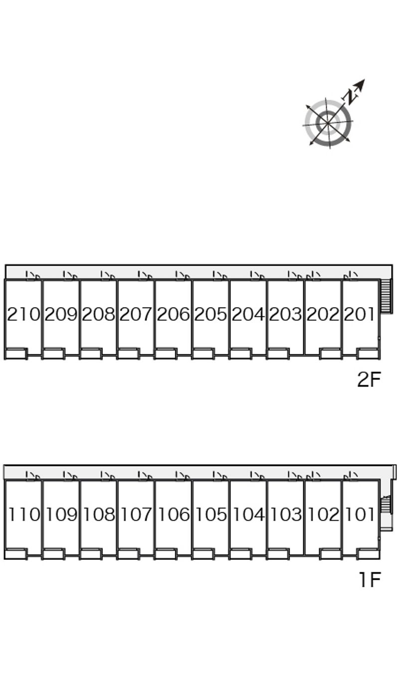 ミランダインゼルガーデン 間取り配置図