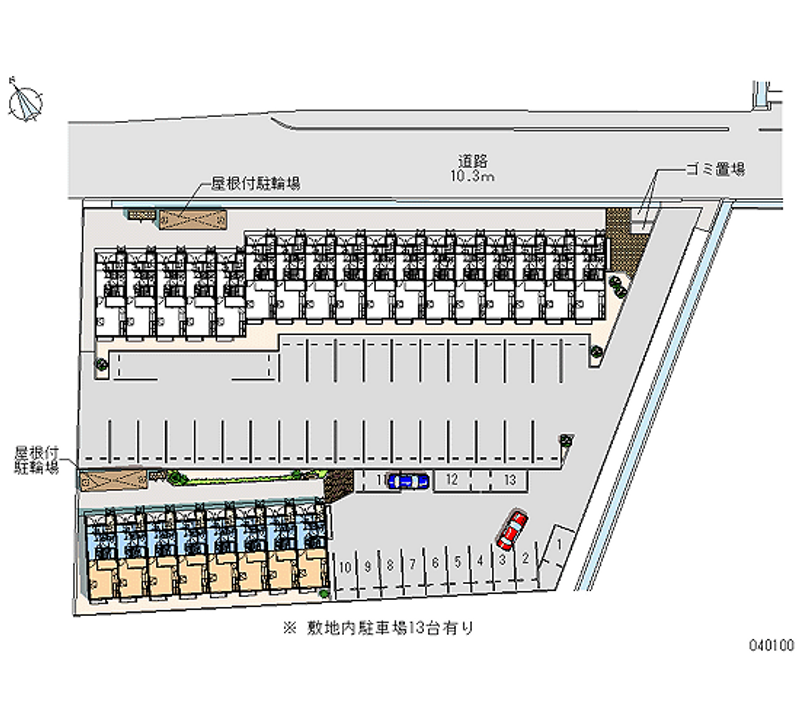 40100月租停车场