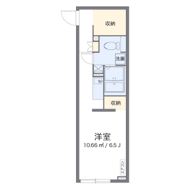 leopalace Senzaku East Sơ đồ nhà