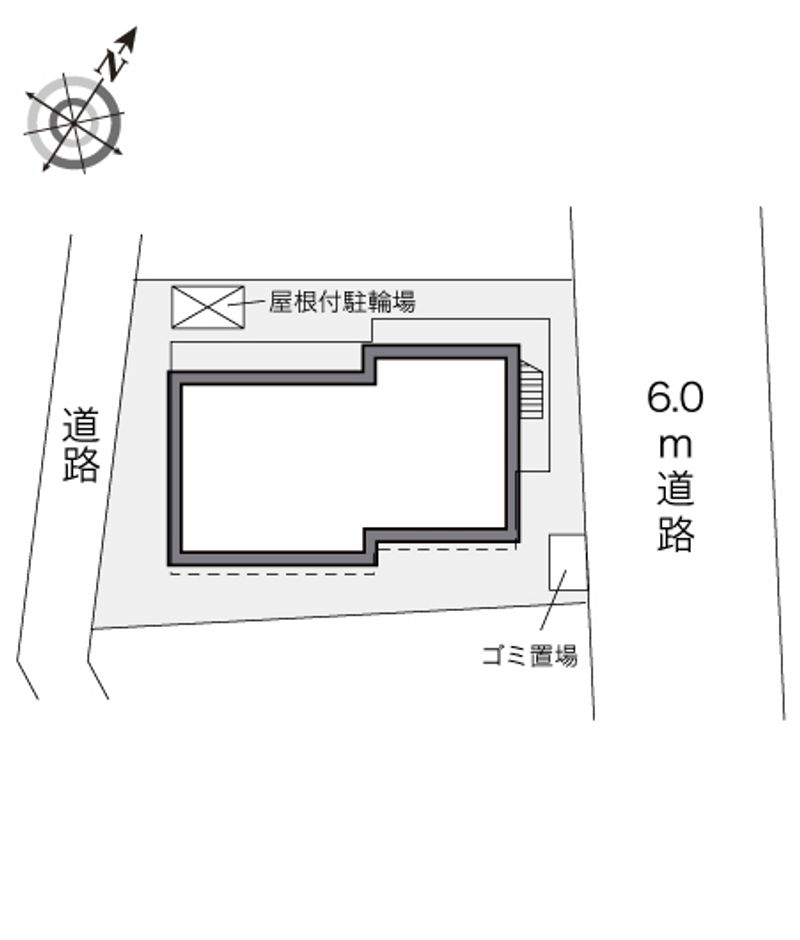 レオパレスヴィラ　エリカシオン 配置図