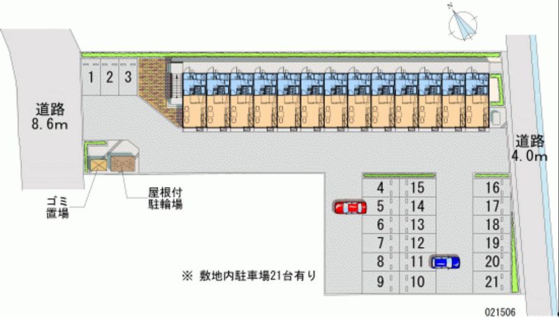 21506月租停車場