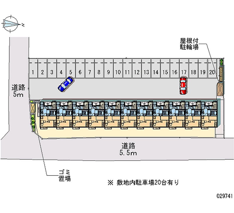 29741月租停车场