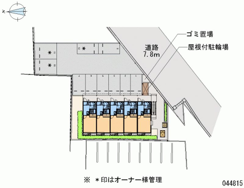 44815月租停车场