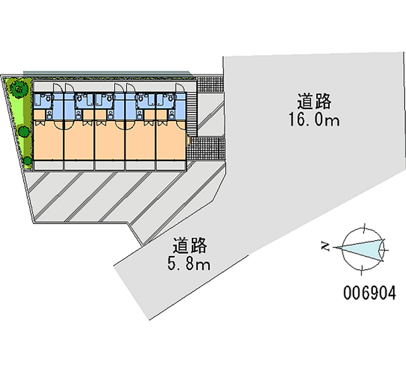 レオパレス赤池 月極駐車場