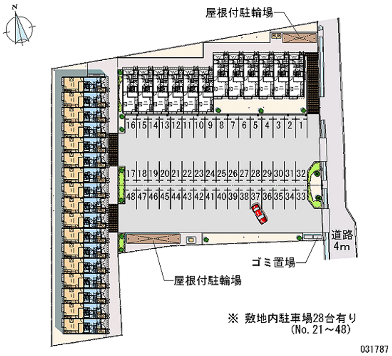 31787 Monthly parking lot