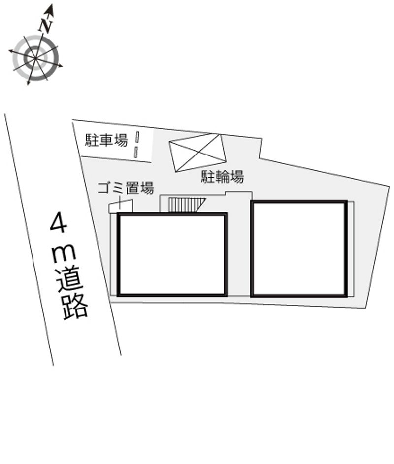 レオパレス郷 配置図