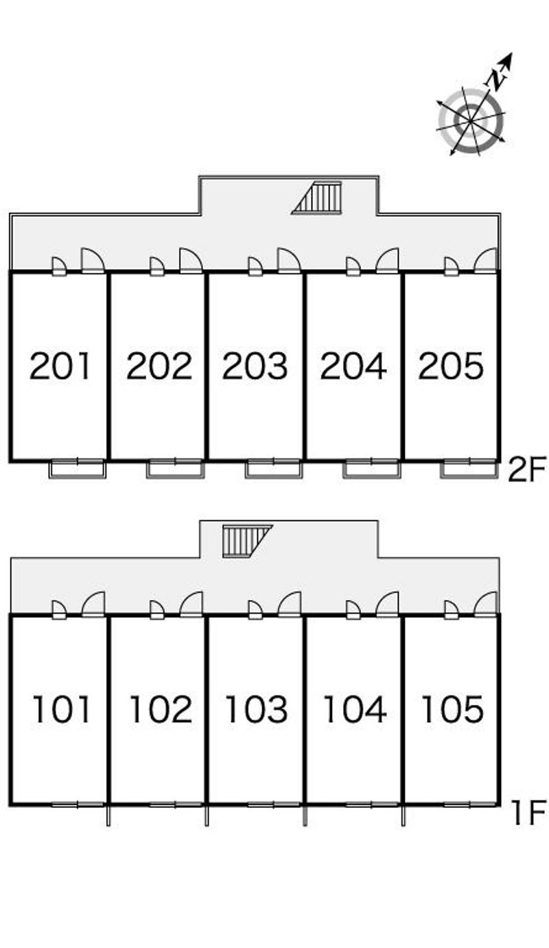 leopalace Slash House 평면 배치도