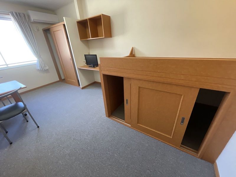 レオパレスひまわり 収納